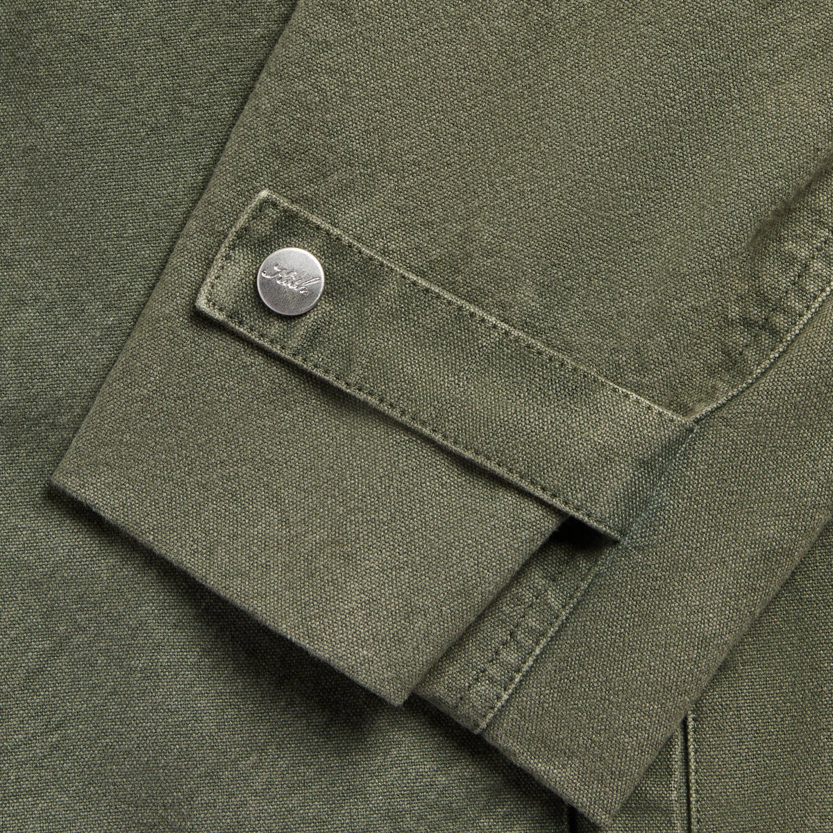 Kith Washed Canvas Ariel Blouson Jacket - Cypress