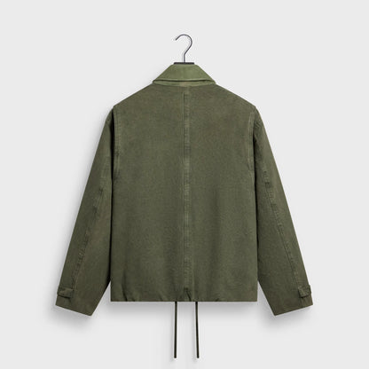 Kith Washed Canvas Ariel Blouson Jacket - Cypress