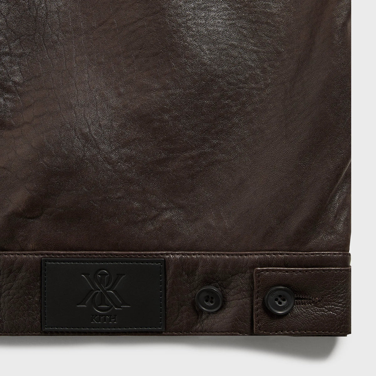 Kith Vintage Leather Alonzo Jacket - Kindling
