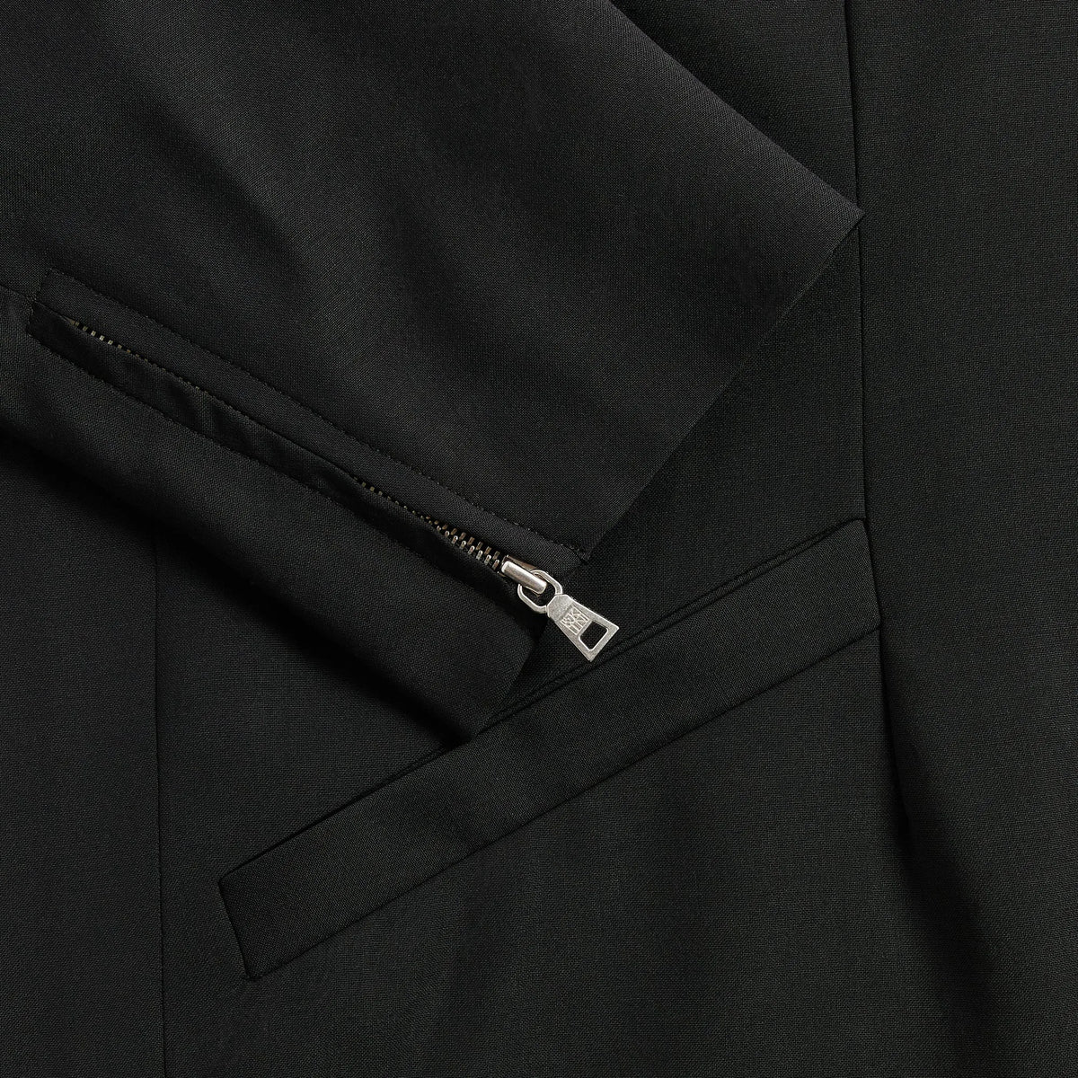 &Kin Tropical Wool Denez Jacket - Black