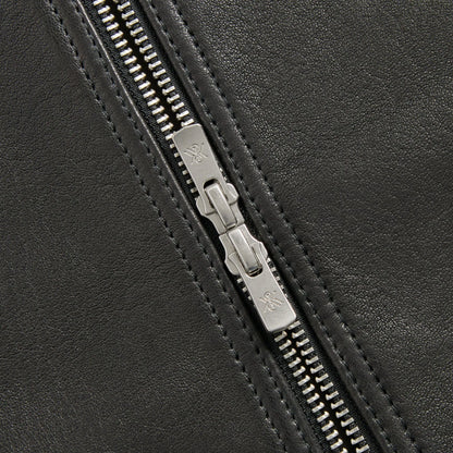 Kith for the New York Yankees Leather Ames Jacket - Black