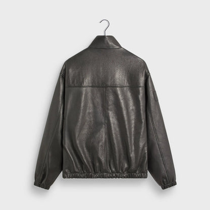 Kith for the New York Yankees Leather Ames Jacket - Black