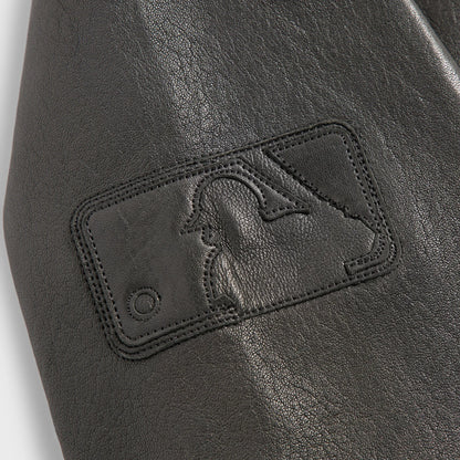 Kith for the New York Yankees Leather Ames Jacket - Black