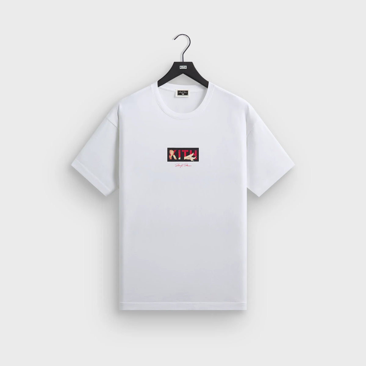 Kith for Marilyn Monroe Seven Year Classic Logo Tee - White