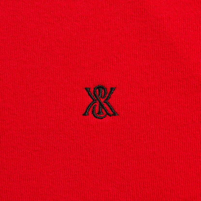 Kith Compact Cotton Knit Javier Quarter Zip Pullover - Fame