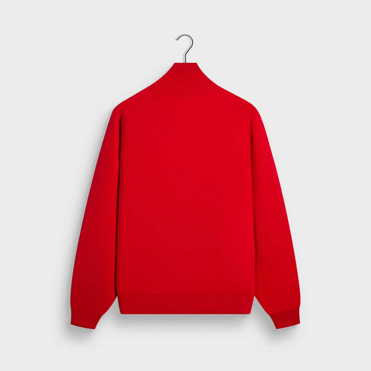Kith Compact Cotton Knit Javier Quarter Zip Pullover - Fame