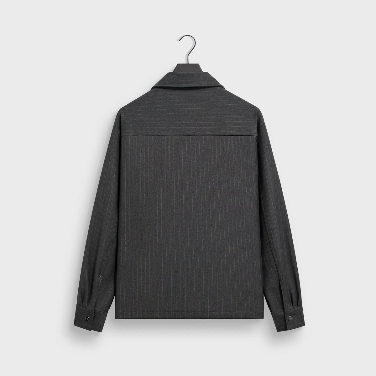 Kith Double Weave Montague Shirt - Dark Heather Grey
