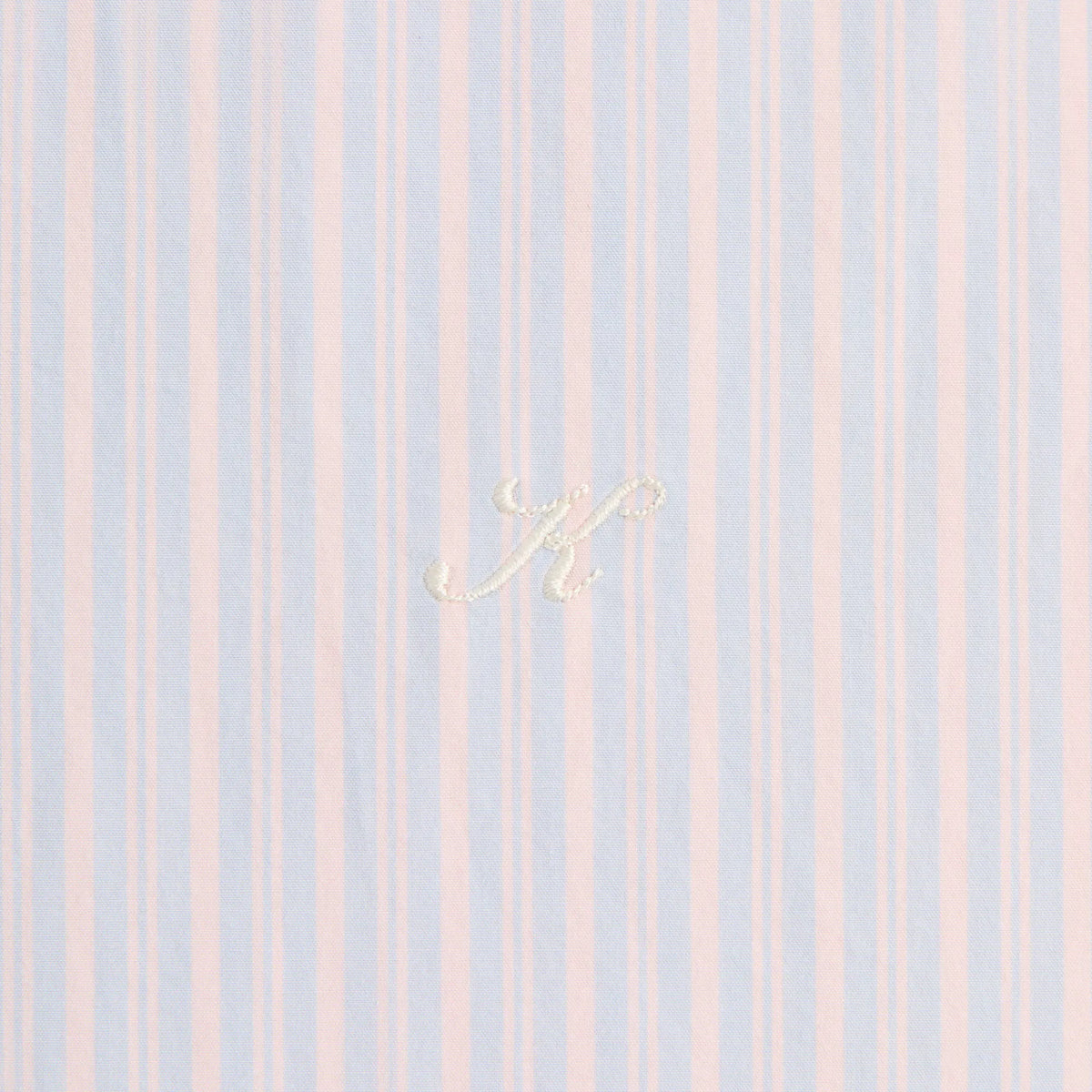 Kith Striped Poplin Georgie Shirt - Hydrangea