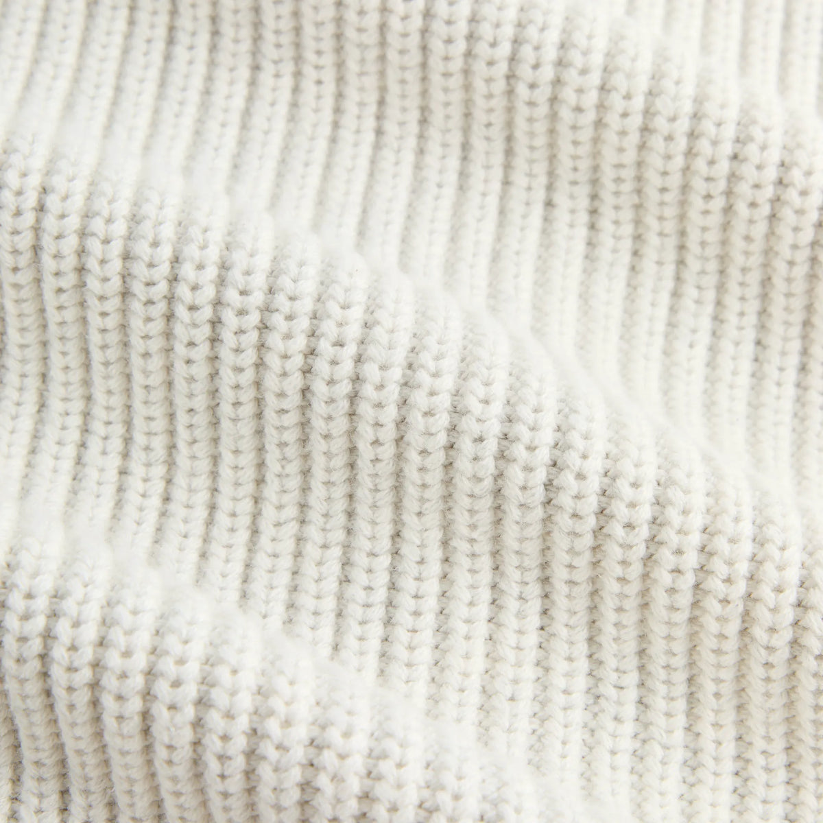Kith Full Zip Knit Miles Hoodie - Light Heather Grey
