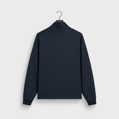 Kith Double Weave Nelson Quarter Zip - Nocturnal