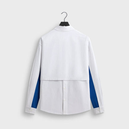 Kith Pinstripe Cotton Tamlin Buttondown Shirt - White