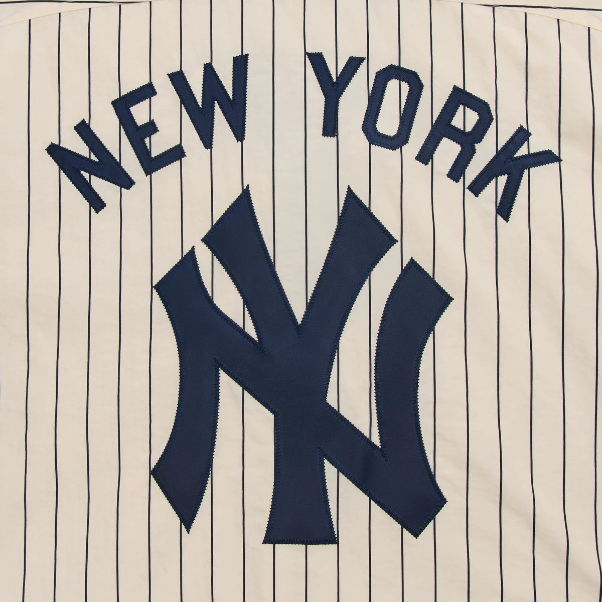 Kith for the New York Yankees Nylon Raffi Pullover - Sandrift