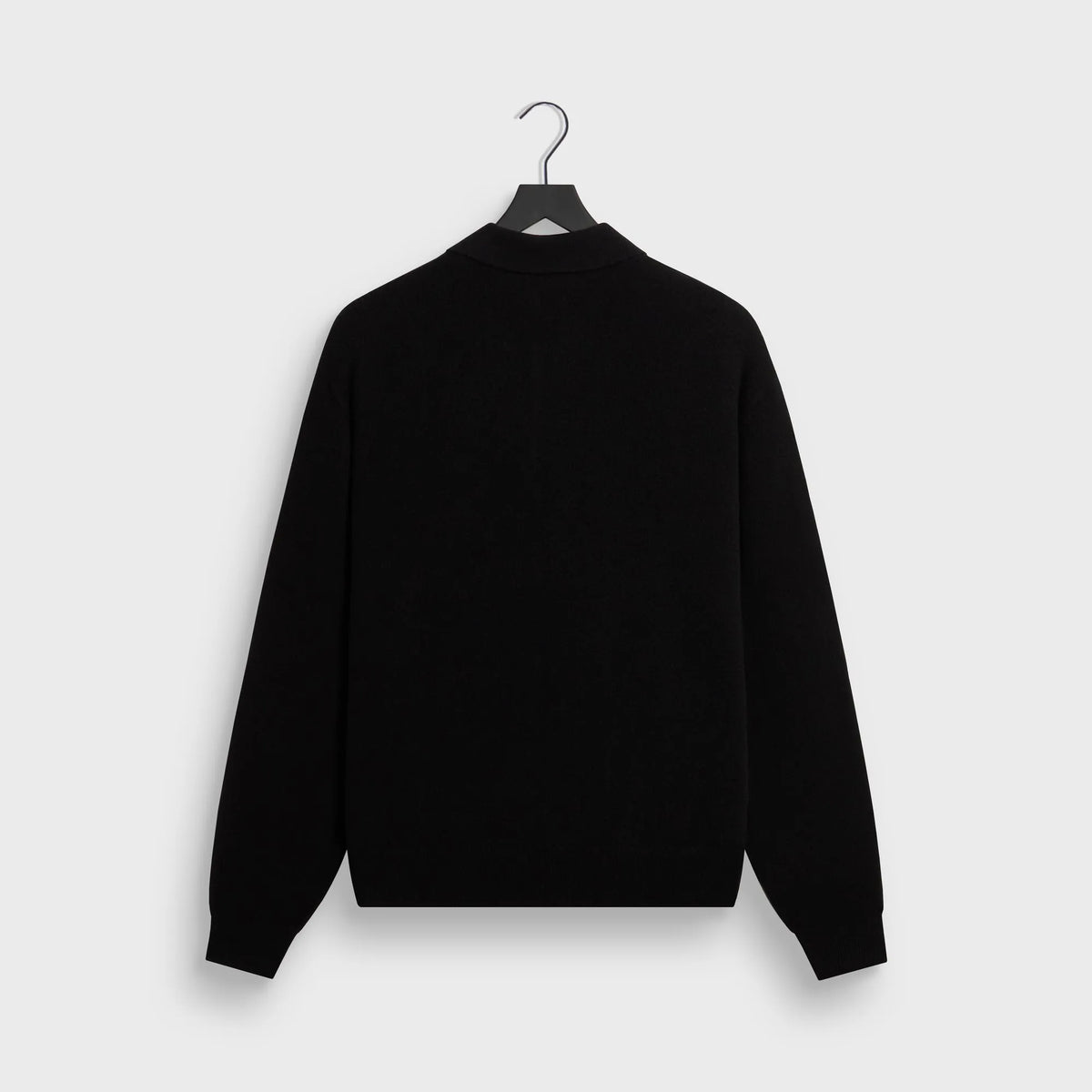 Kith for BMW Long Sleeve Cashmere Tilden Pullover - Black