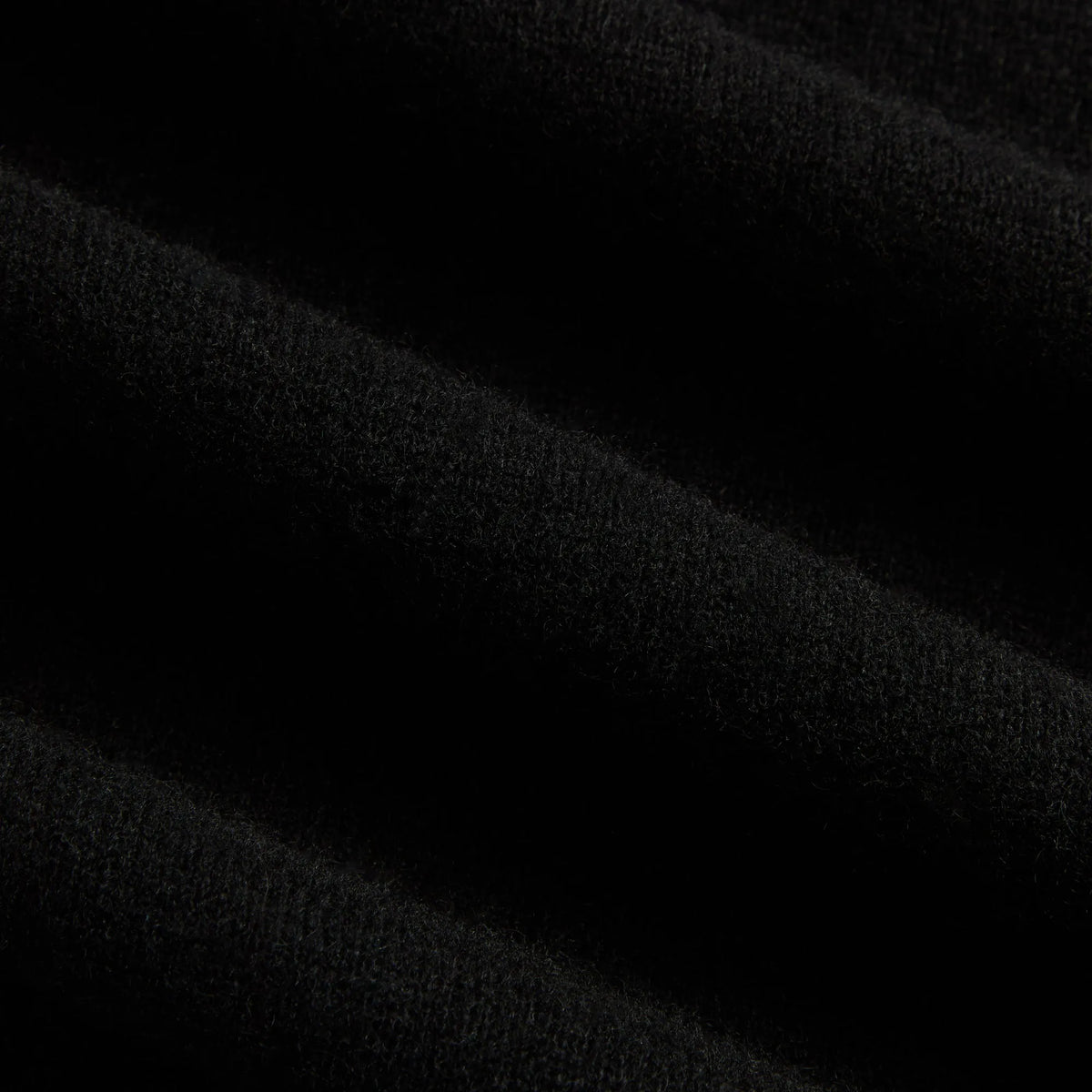 Kith for BMW Long Sleeve Cashmere Tilden Pullover - Black