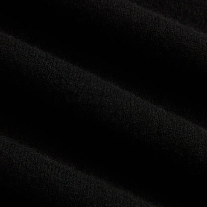 Kith for BMW Long Sleeve Cashmere Tilden Pullover - Black