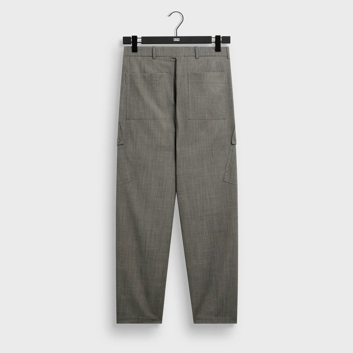 &Kin Tropical Wool Gibbs Pant - Grey Melange