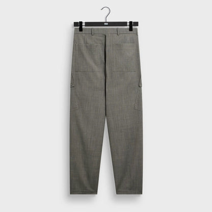 &Kin Tropical Wool Gibbs Pant - Grey Melange