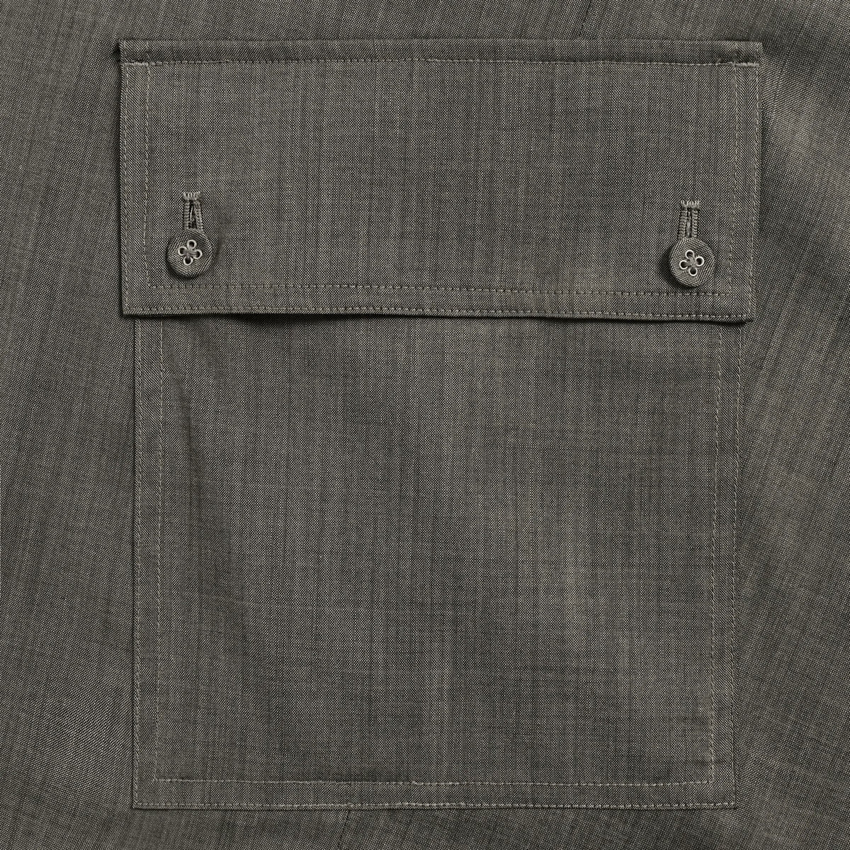 &Kin Tropical Wool Gibbs Pant - Grey Melange