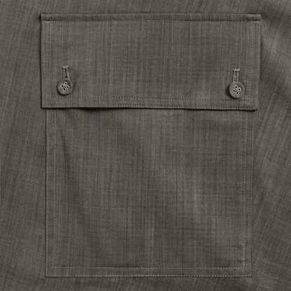 &Kin Tropical Wool Gibbs Pant - Grey Melange