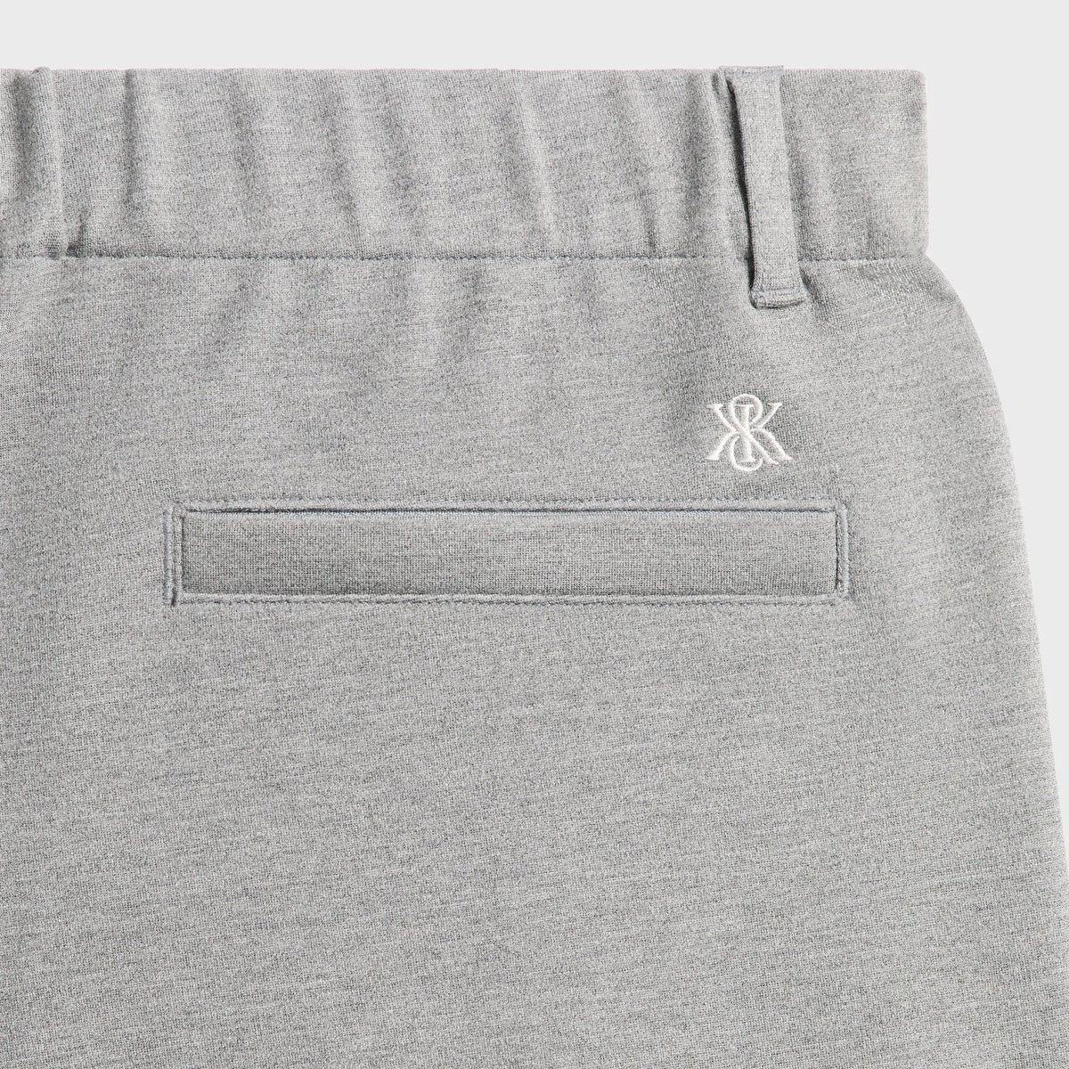 Kith Ponte Tyler Pant - Medium Heather Grey