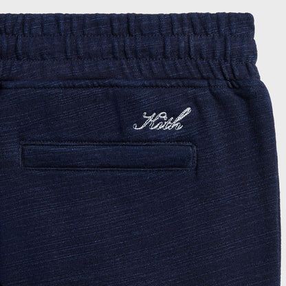 Kith Indigo Fleece Bryson Cargo Sweatpant - Raw Indigo