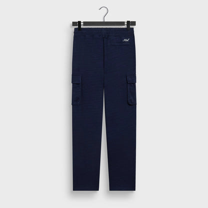 Kith Indigo Fleece Bryson Cargo Sweatpant - Raw Indigo