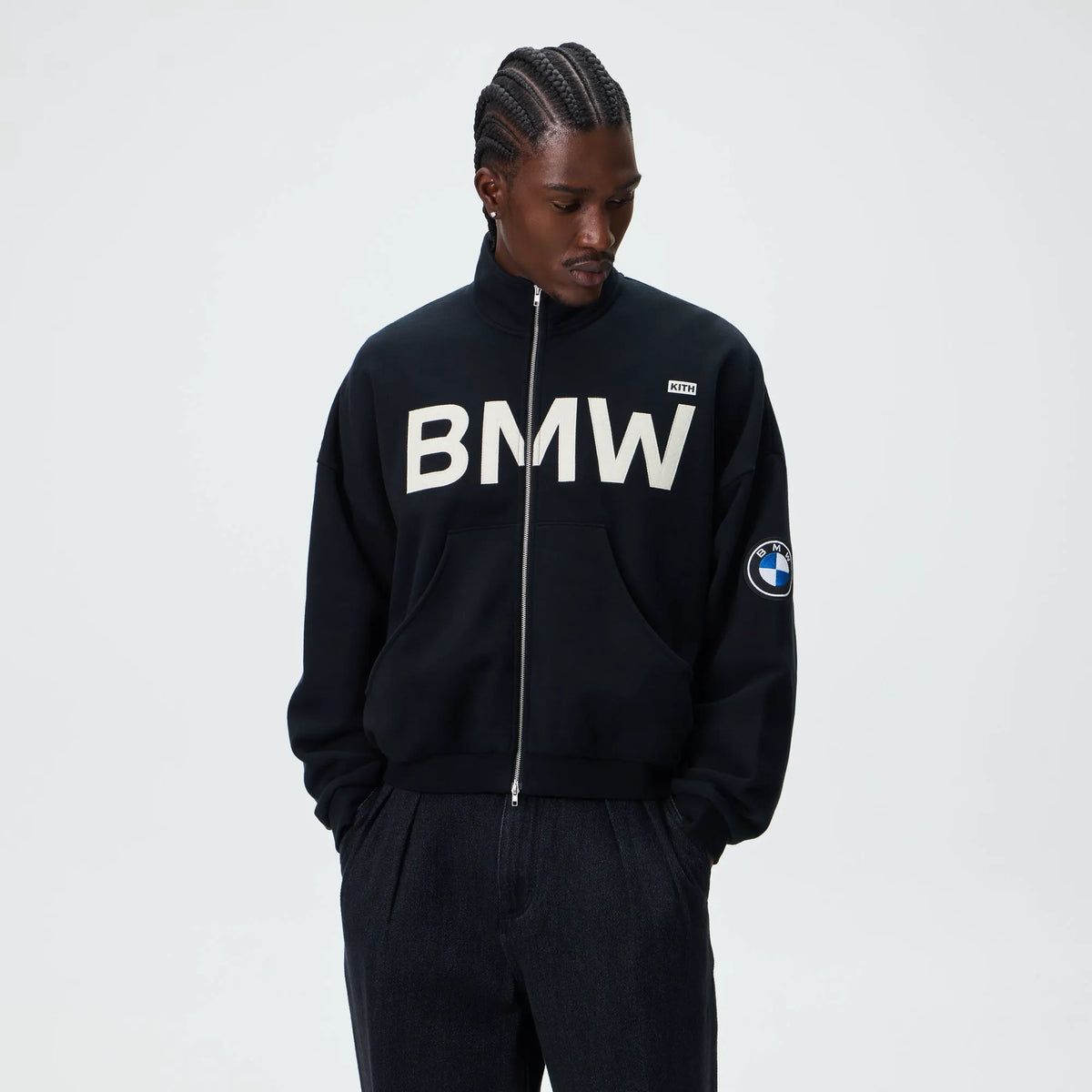 Kith for BMW Braxton Track Zip - Black