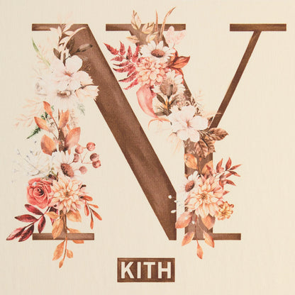 Kith Floral NY Tee - Sandrift