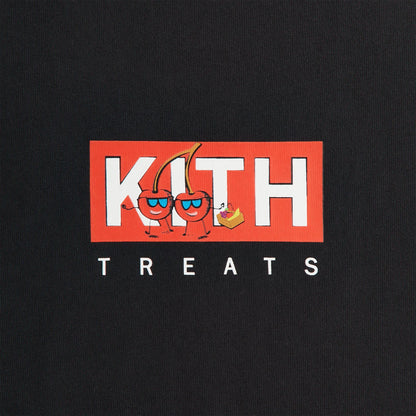 Kith Treats Cherry Classic Logo Tee - Black
