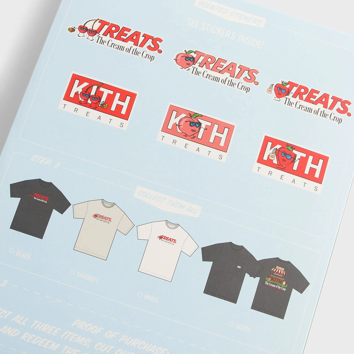 Kith Treats Cherry Classic Logo Tee - Black