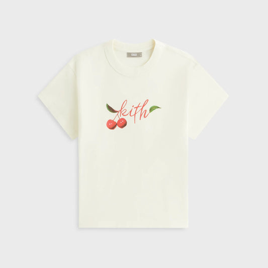 Kith Women Cherry Vintage Mulberry Tee - Silk