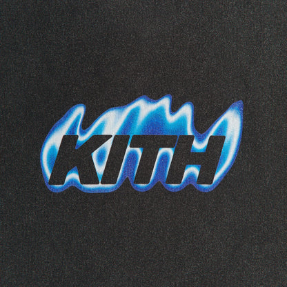 Kith Women Flame Mulberry Vintage Tee - Black