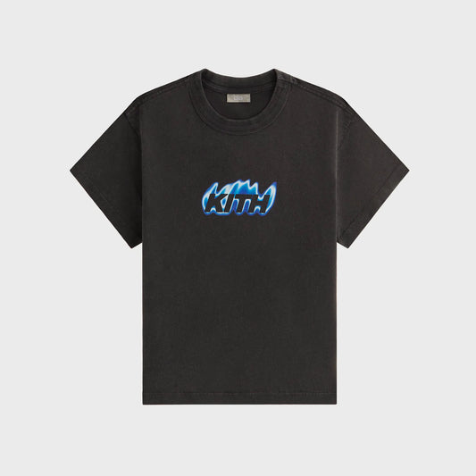 Kith Women Flame Mulberry Vintage Tee - Black