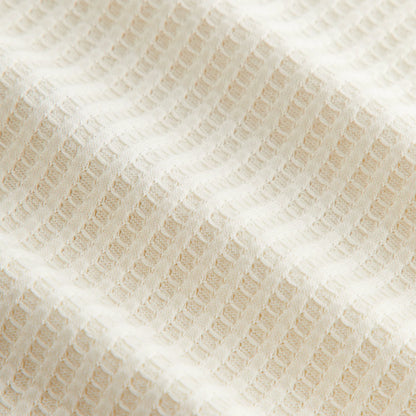 Kith Women Fei Waffle Cropped Tee - Sandrift