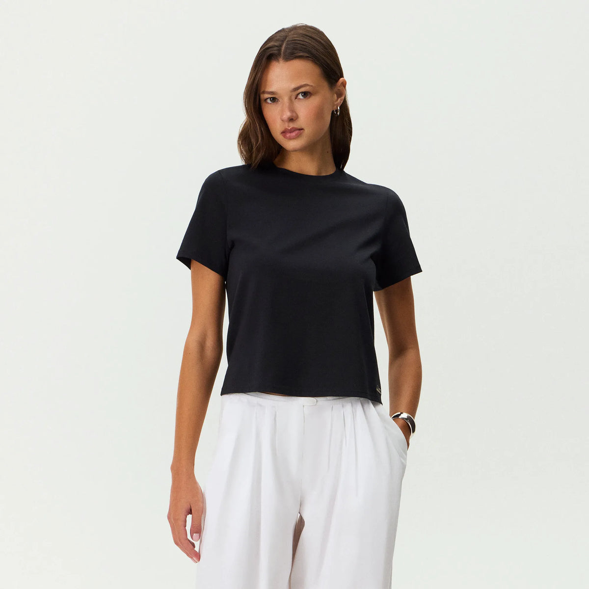 Kith Women Maggie Slim Tee - Black