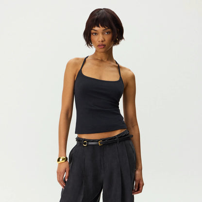 Kith Women Yvonne Y-Back Tank - Black