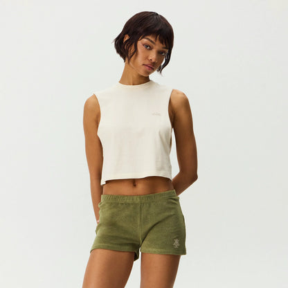 Kith Women Sarah Vintage Muscle Tank - Sandrift