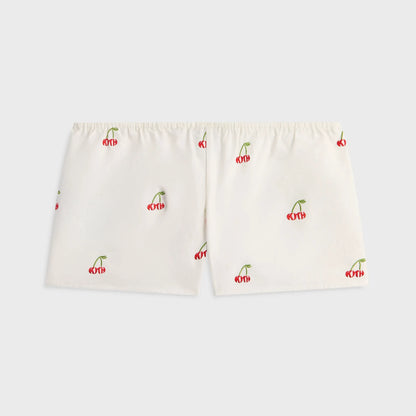 Kith Women Esbe Cherry Oxford Micro Short - White
