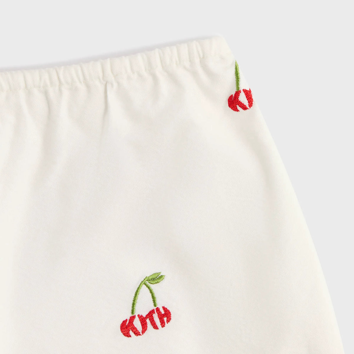 Kith Women Esbe Cherry Oxford Micro Short - White