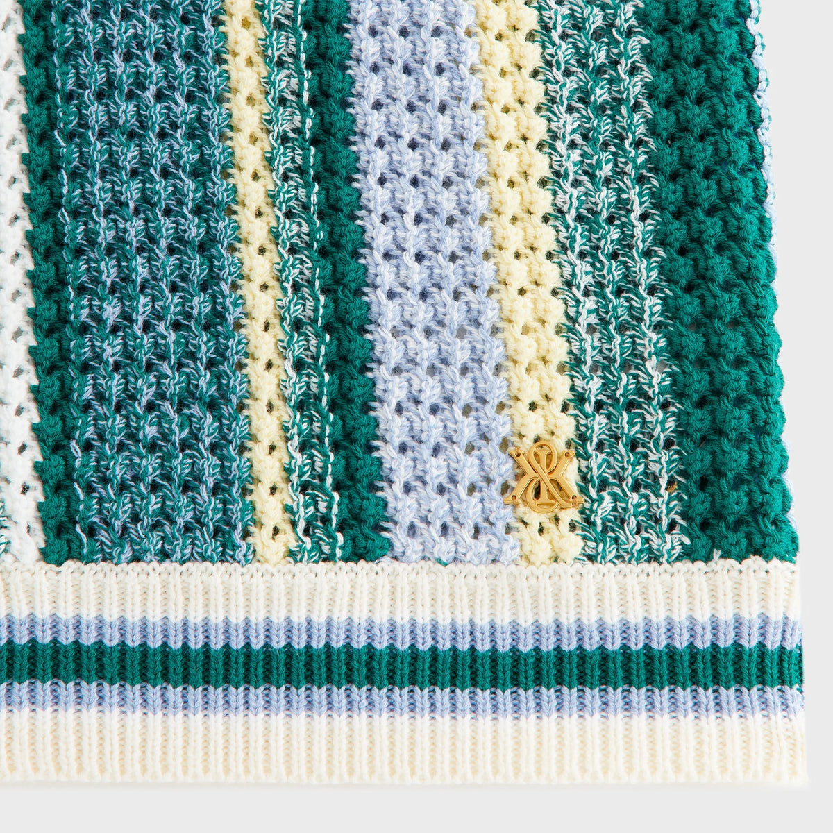 Kith Women Riven Crochet Polo - Majestic