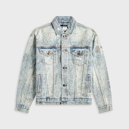 Ksubi Oh G Jacket - Bunker Blue Noize