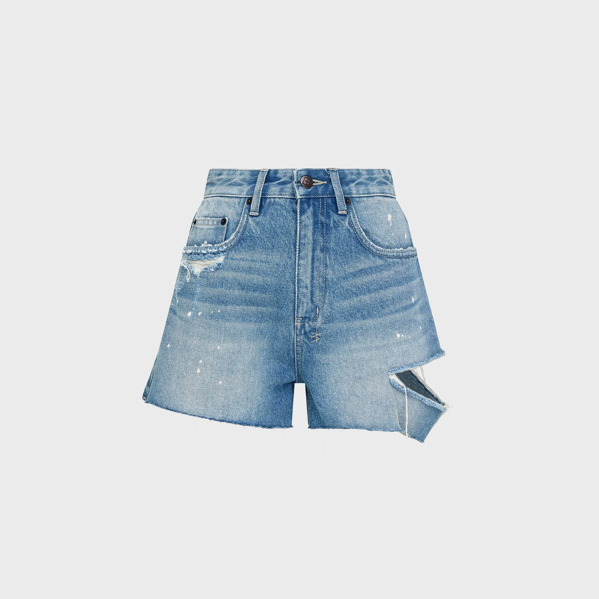 Ksubi Rise N Hi Kut Out Short - Surge