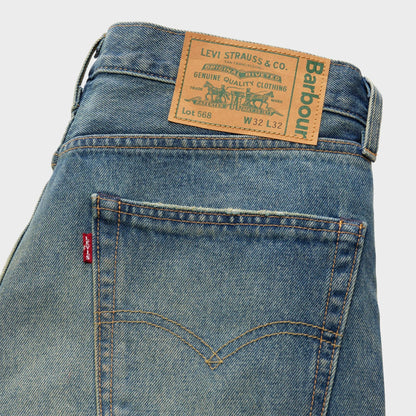 Levi's x Barbour 568™ Loose Jeans - Dark Wash