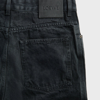 Loewe Anagram Baggy Jeans - Black