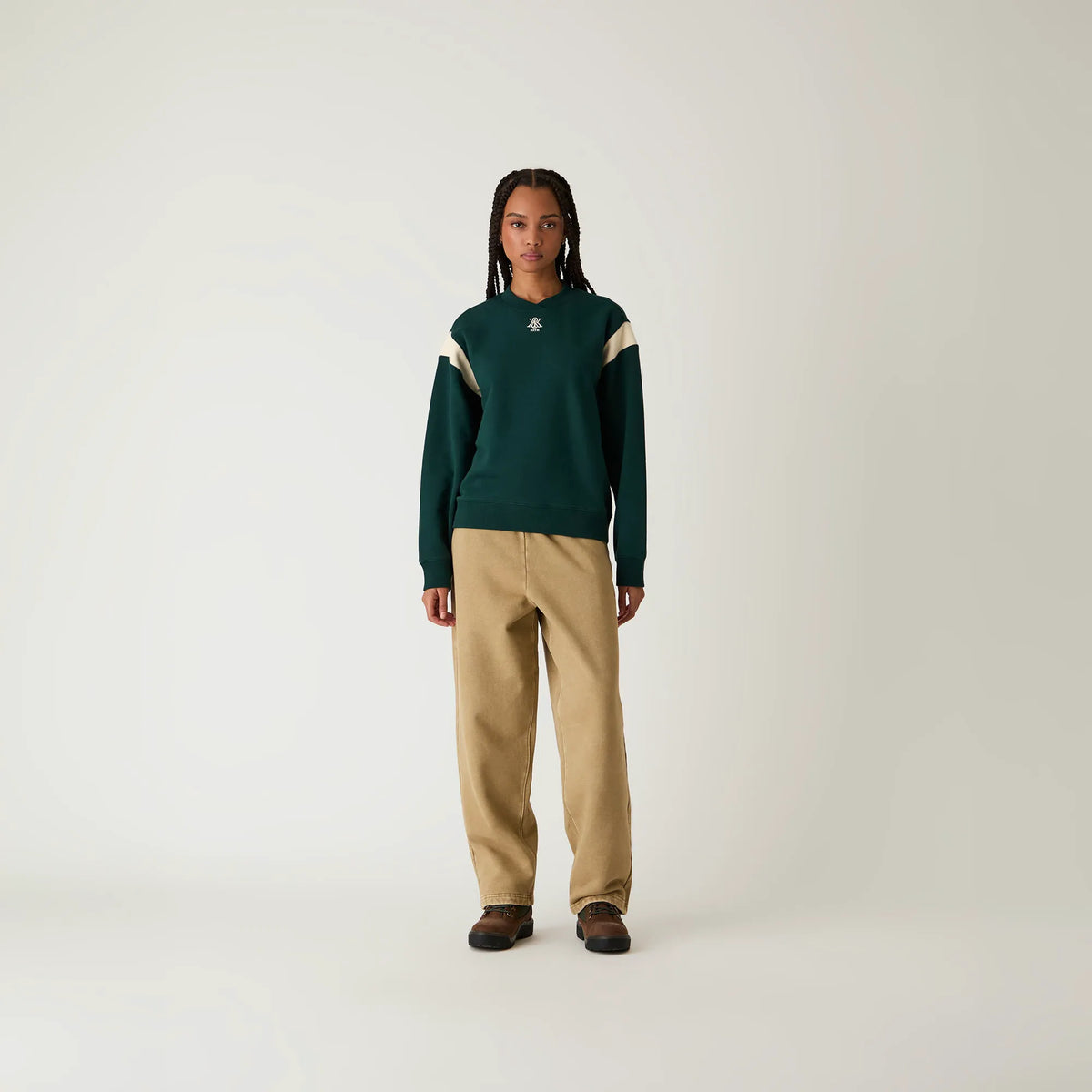 Kith Women Ava Sueded Track Pant - Birch