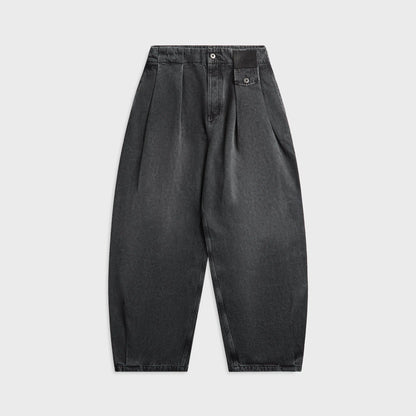Loewe Pleated Jeans - Black