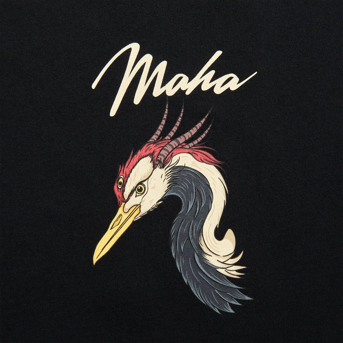 Maharishi Year of the Crane Tee - Black