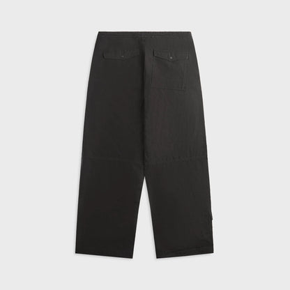 Maharishi 7218 Hemp Ripstop Loose Fit Snopant - Black