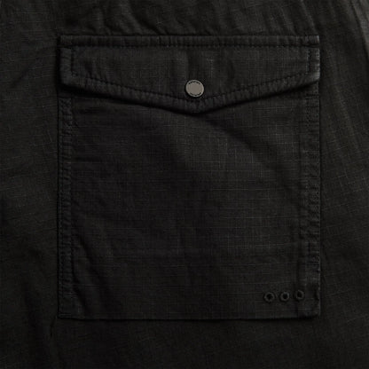Maharishi 7218 Hemp Ripstop Loose Fit Snopant - Black