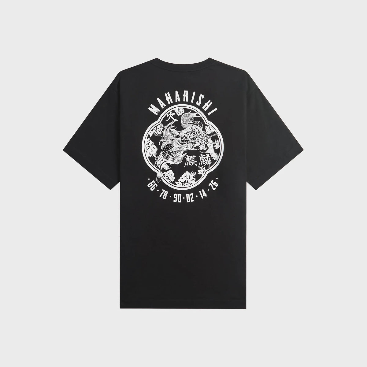 Maharishi 7238 Paper Cut Kirin Tee - Black